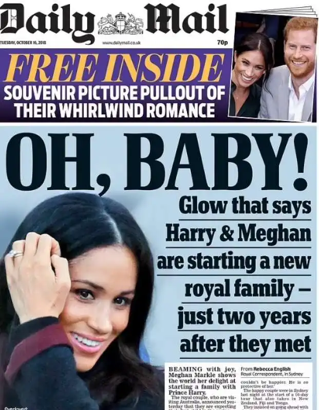 il daily mail e i titoli pro il principe harry e meghan markle 4