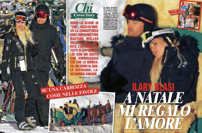 ilary blasi e bastian a st moritz foto chi 1