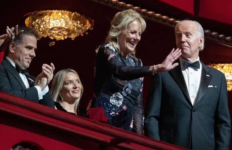 joe, jill e hunter biden