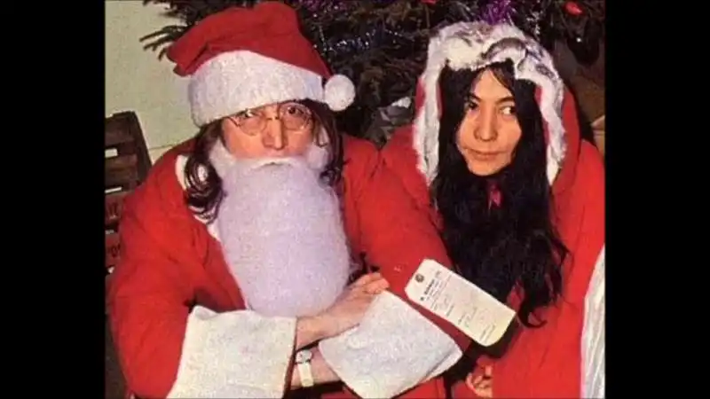 john lennon yoko oNo natale 