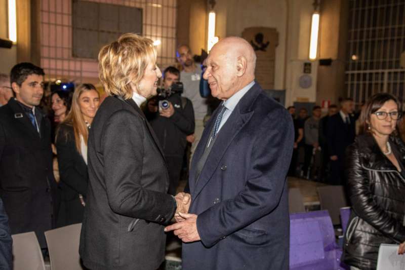 LETIZIA MORATTI E CARLO NORDIO A SAN VITTORE