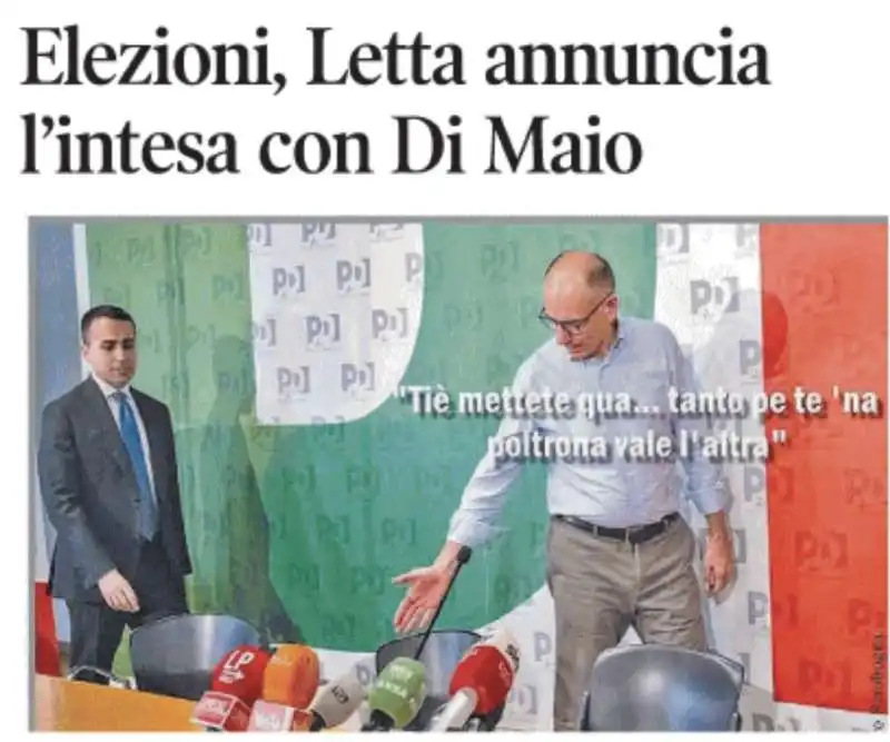 letta e di maio by osho