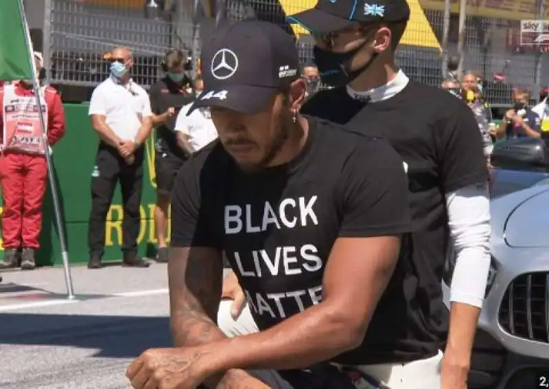 lewis hamilton black lives matter