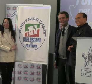 licia ronzulli attilio fontana silvio berlusconi