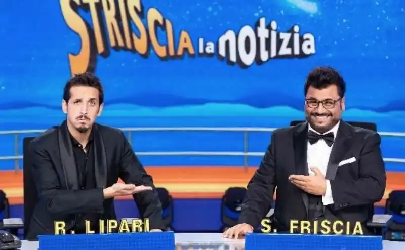 LIPARI E FRISCIA - STRISCIA LA NOTIZIA 