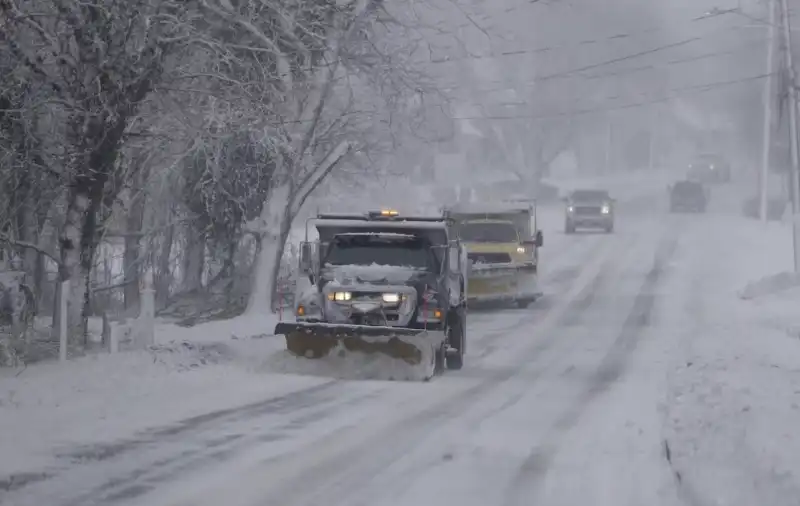 maltempo e neve in francia