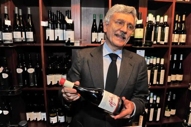 massimo d alema e il suo vino sfide