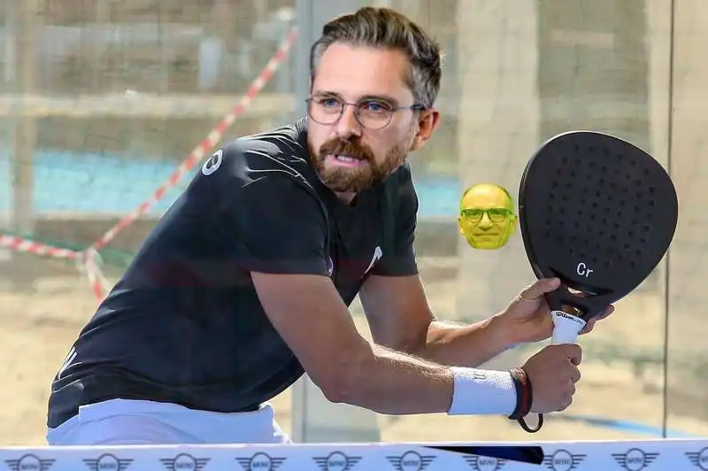 MATTEO LEPORE PADEL MEME