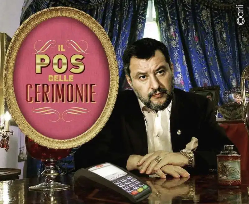 MATTEO SALVINI POS DELLE CERIMONIE - MEME BY EMILIANO CARLI 