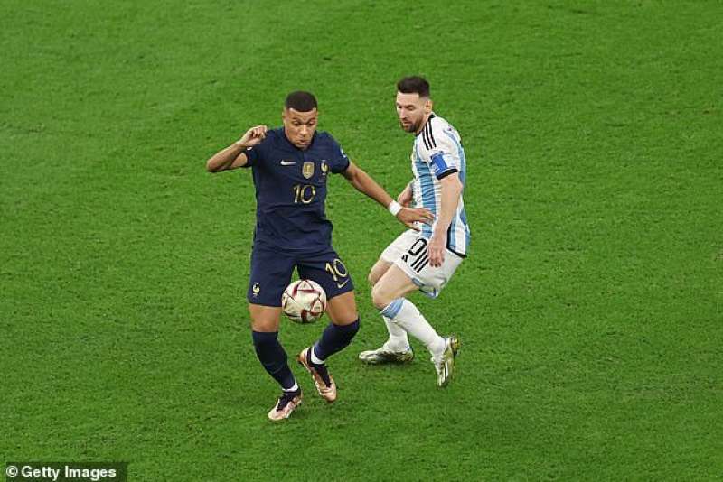 messi mbappe francia argentina