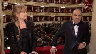 milly carlucci e bruno vespa prima alla scala 2022 1