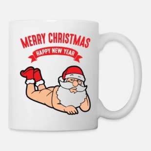 natale babbo tazza