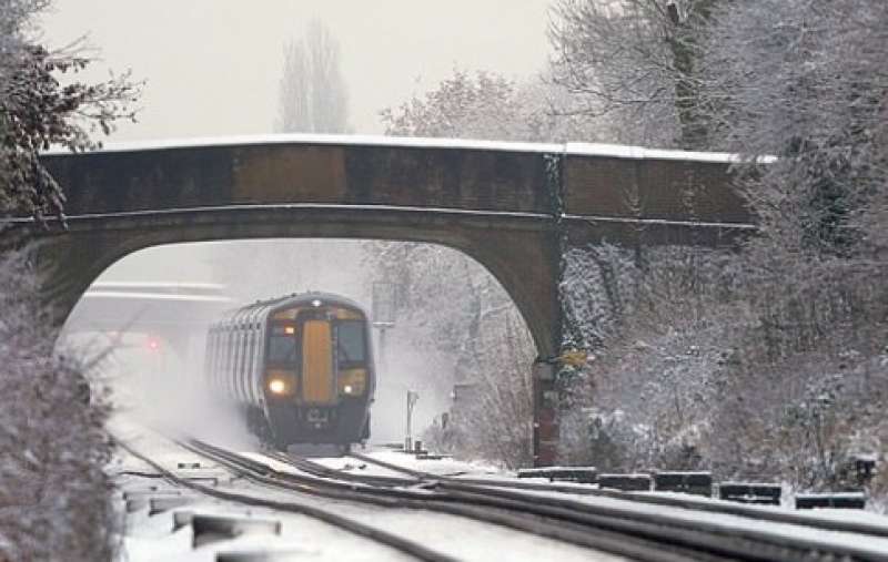 neve a londra 1