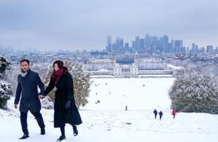 neve a londra 10