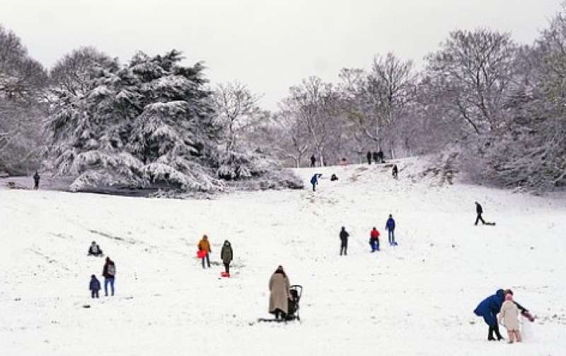 neve a londra 13