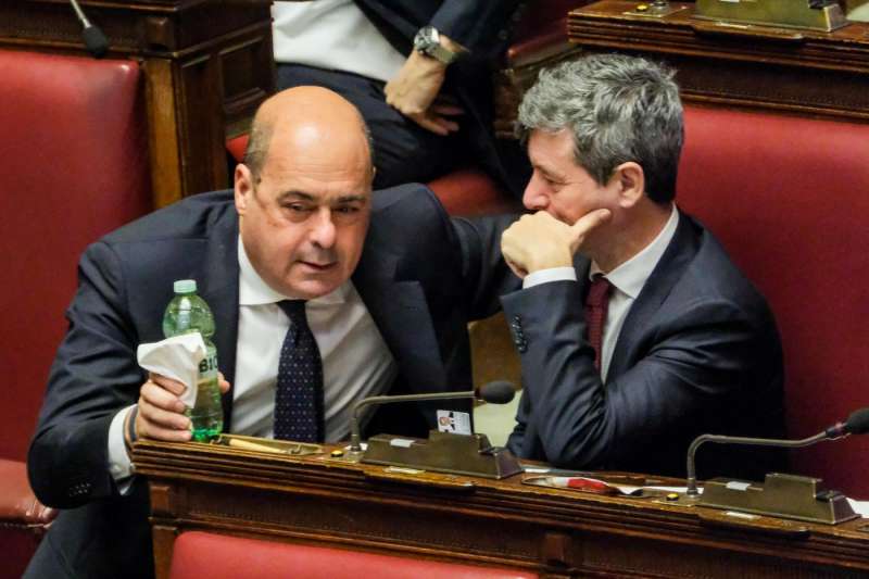 nicola zingaretti e andrea orlando