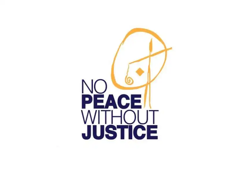 no peace without justice 