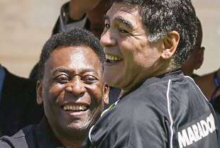 pele e diego armando maradona 3