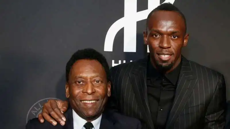 pele usain bolt 