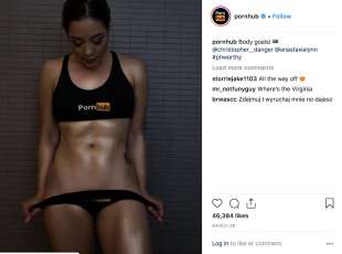 pornhub instagram