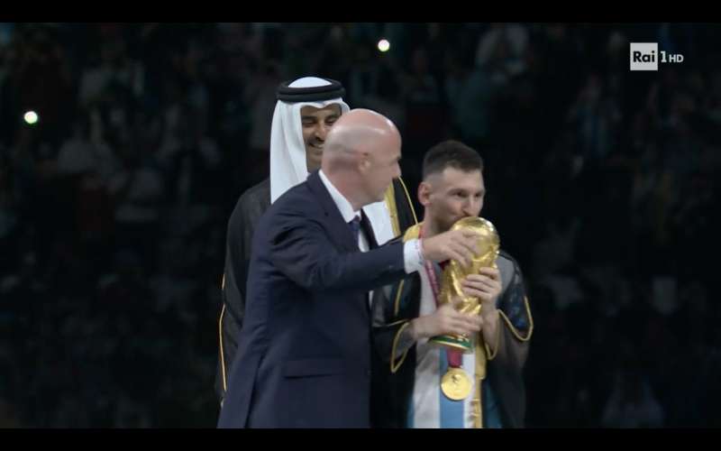 premiazione argentina mondiale qatar 32