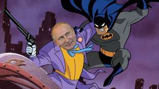 PUTIN BATMAN JOKER