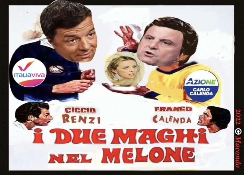 renzi calenda meme by macondo 