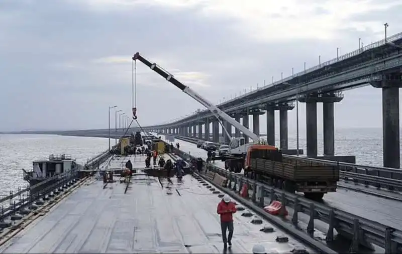 ricostruzione ponte di crimea 