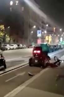 rider investito da una minicar a milano 4