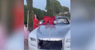 rollS royce in regalo a cristiano ronaldo 1