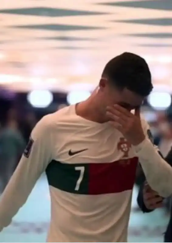 RONALDO IN LACRIME