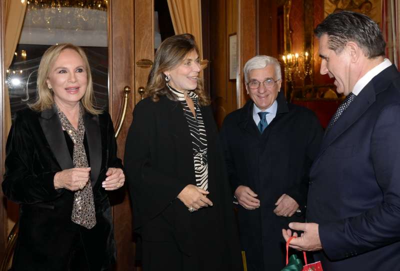 rosanna lambertucci raffaella e luigi chiariello mario di cosmo foto di bacco