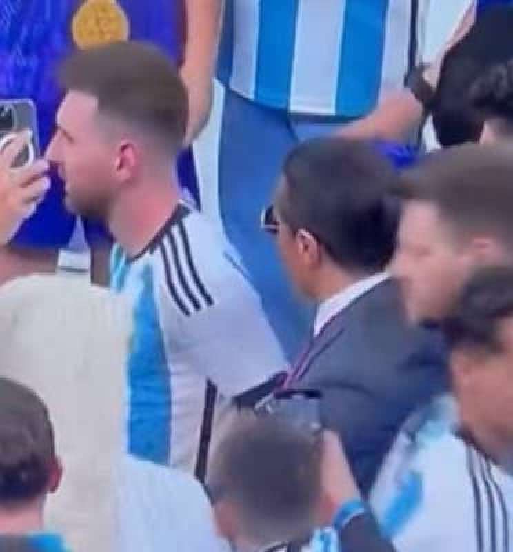 salt bae ignorato da messi 1