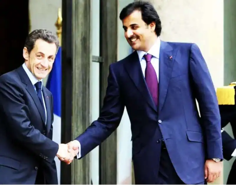 SARKOZY E HAMIM AL THANI