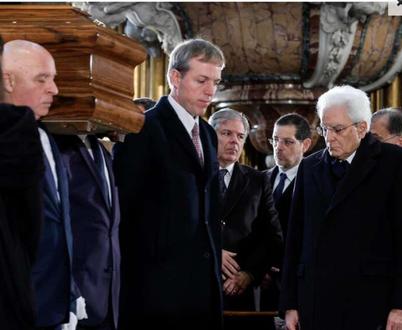 sergio mattarella funerale franco frattini