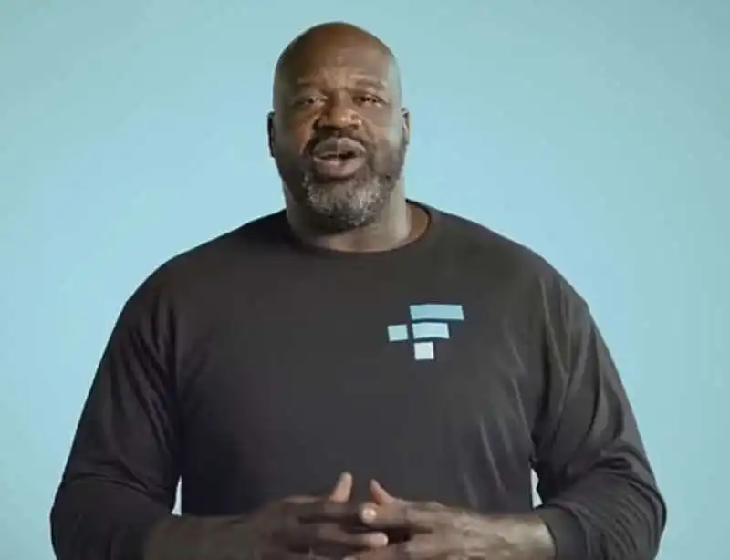 shaquille o neal pubblicita ftx