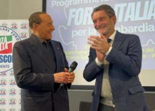 silvio berlusconi attilio fontana