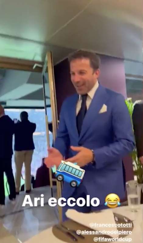 TOTTI E DEL PIERO IN QATAR