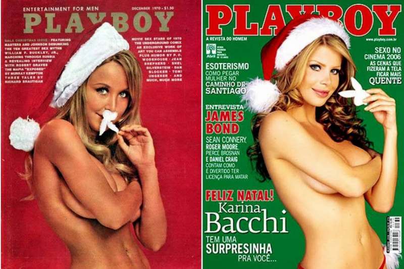 xmas vintage playboy anni 70