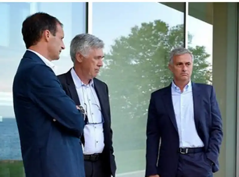 allegri ancelotti mourinho