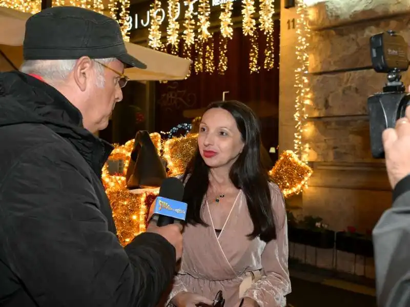 annarita briganti intervistata da enrico lucci  foto di bacco