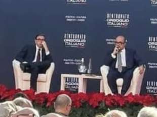 ANTONIO MONDA E GENNARO SANGIULIANO AD ATREJU 2023