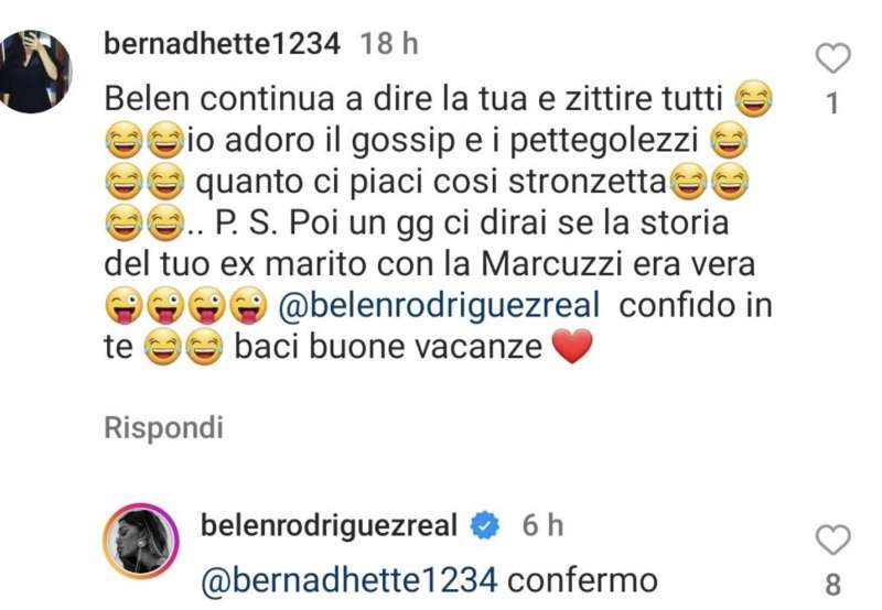 Belen Rodriguez Conferma Il Tradimento Di Stefano De Martino Con Alessia Marcuzzi Dago Fotogallery
