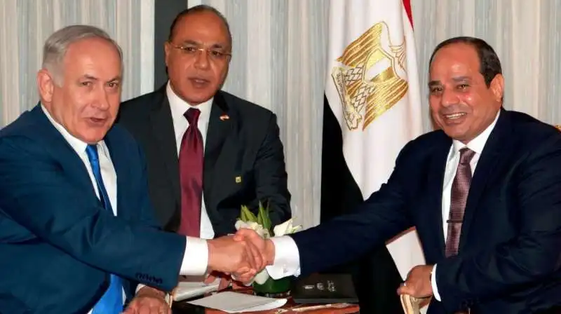 BENJAMIN NETANYAHU - AL SISI 