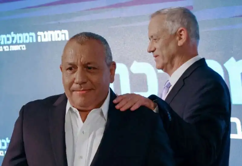 Gadi Eisenkot e Benny Gantz 