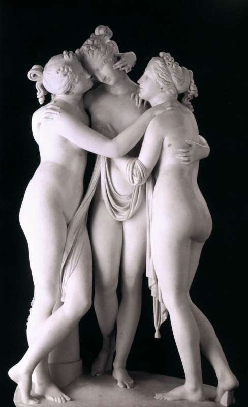 canova tre grazie