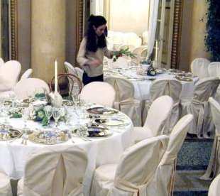 cena di gala dopo la prima della scala di milano