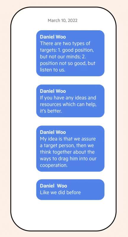 chat tra frank creyelman e daniel woo 3