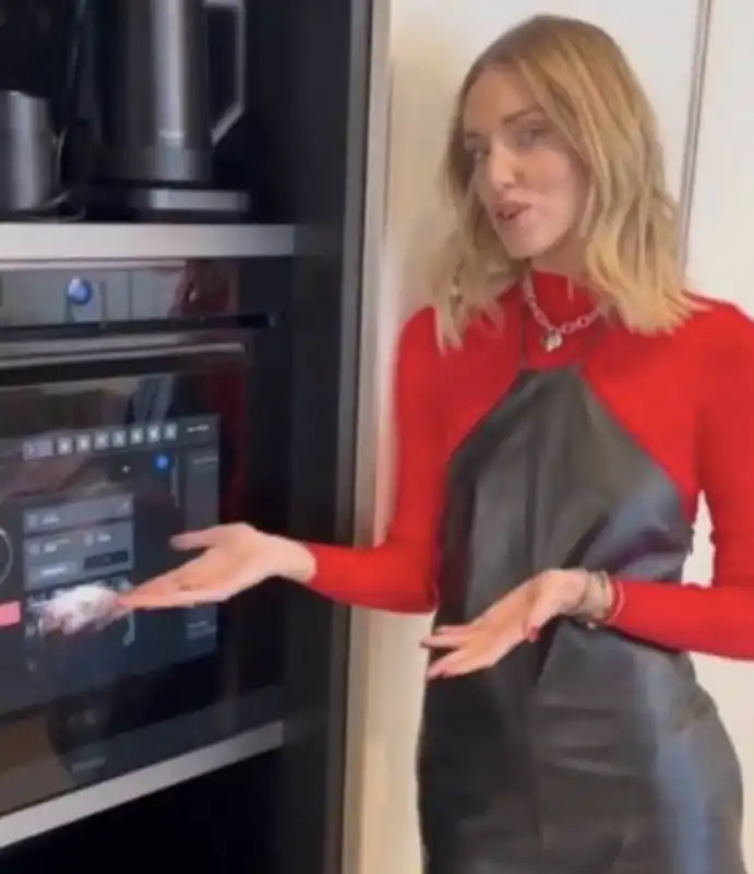 chiara ferragni e la sua nuova cucina