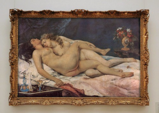 courbet il sonno